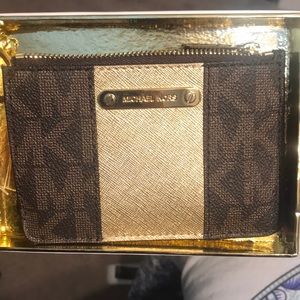 Michael Kors coin pouch with ID